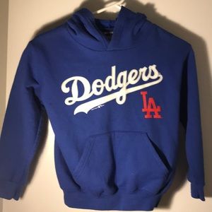Boys small Authentic Dodgers hoodie